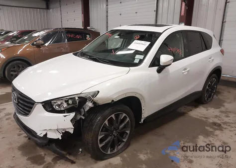 2016 Mazda Cx-5 Grand Touring из США, поврежденный, VIN JM3KE4DY5G0835918